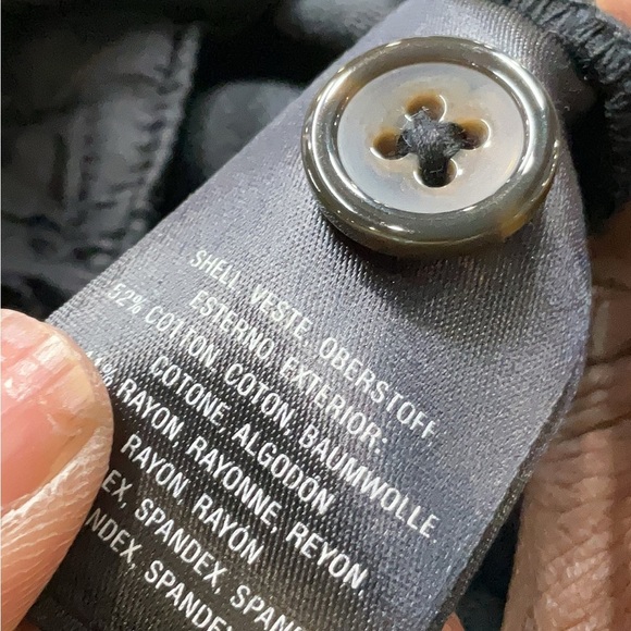 Anthropologie Black Cropped Ankle Jeans - Picture 4 of 5